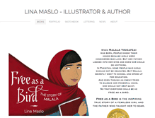 Tablet Screenshot of linamaslo.com